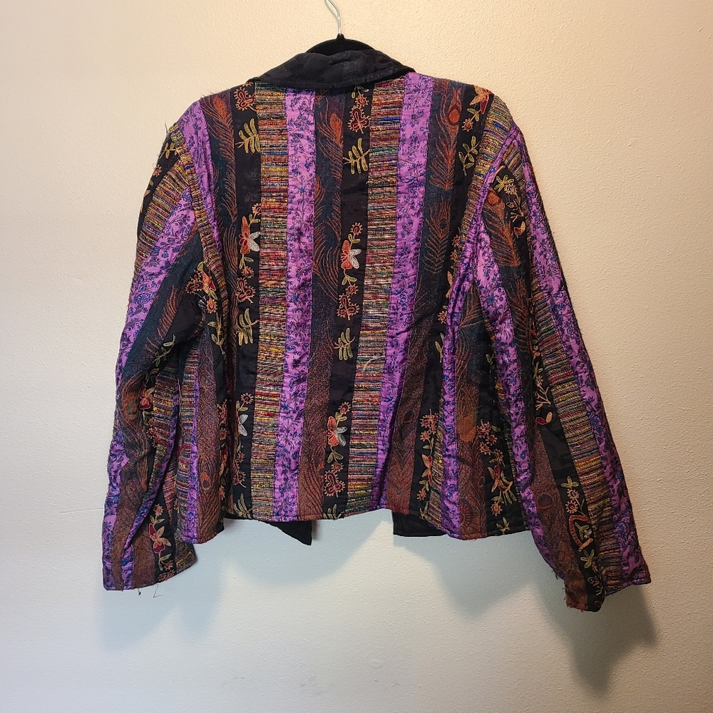 Boho Patchwork Coat - image 5